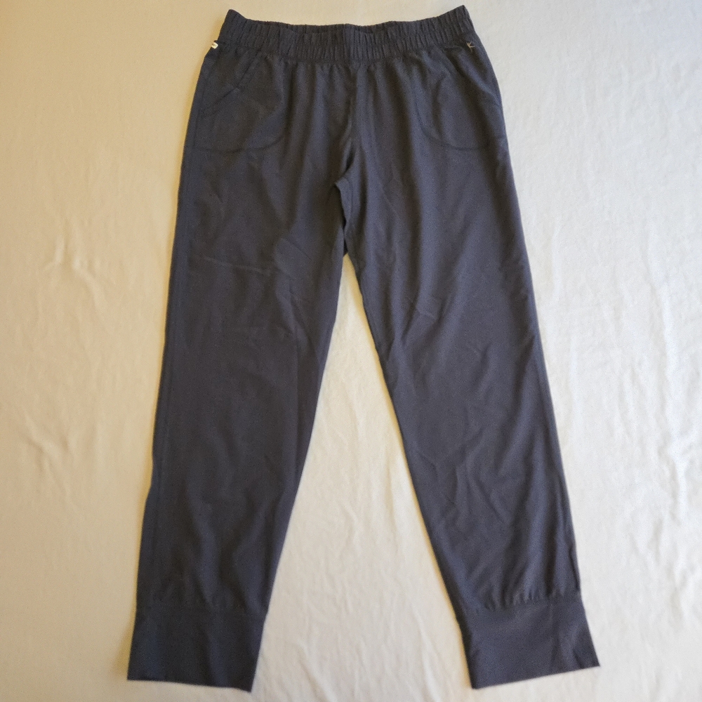 Danskin Now Grey Stone High Rise Performance Joggers EB2